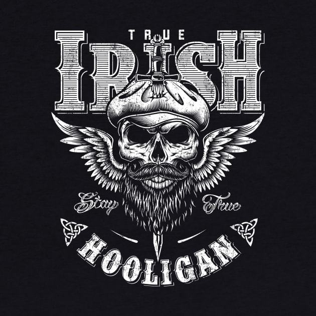Irish Hooligan St Patricks Celtic Distressed by redbaron_ict
